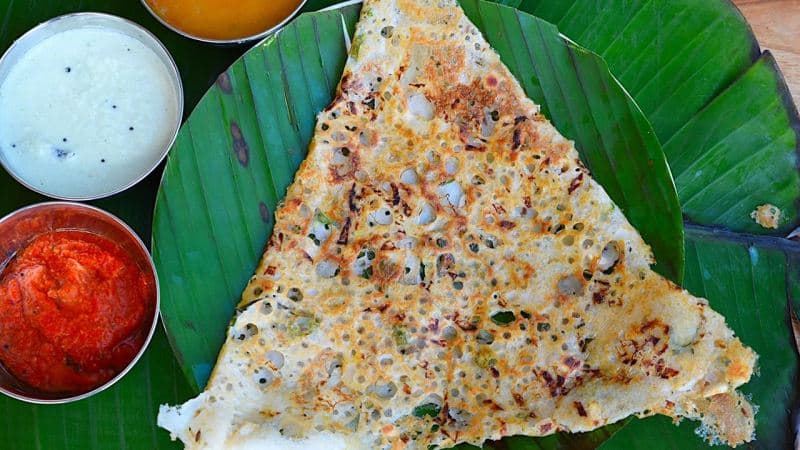 Rava Onion Dosa