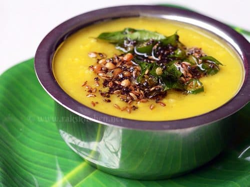 Parupu Kadasal (Dal Tadka)