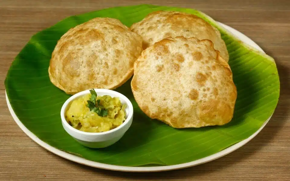Poori with Potato Curry